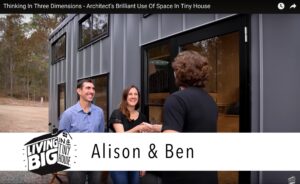 Read more about the article See our Tiny Tect Co-founders on ‘Living Big in a Tiny House’